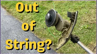 How to Change the String on a Dewalt 20v String Trimmer