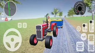 Indian Tractor Driver Simulator 3D Jabalpur Jungle: Indian Tractor Farming - Android Gameplay