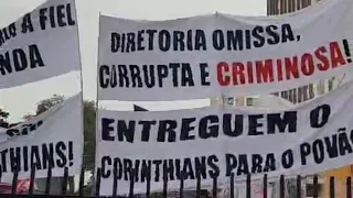 PROTESTO DA FIEL NO CLUBE CORINTHIANS NESSE SÁBADO!