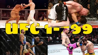 One Finish From EVERY UFC PPV EVER 1-299! (Knockout, Submission, TKO, or Doctor Stoppage)