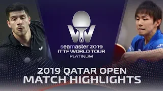 Koki Niwa vs Patrick Franziska | 2019 ITTF Qatar Open Highlights (R16)
