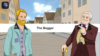 The Beggar | Animation in English | Class 9 | Moments | CBSE