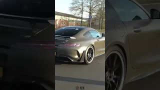 Rolling burnout in an AMG GT R Pro! 🤟