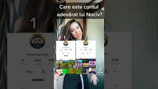 ghiciți care e contul real a lui nociv 🤔🤔