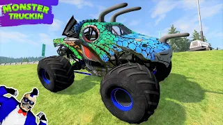 Monster Jam INSANE Racing, Freestyle and High Speed Jumps #21 | BeamNG Drive