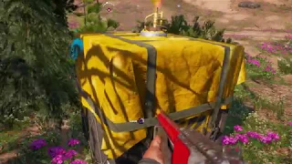 Far Cry New Dawn - Claim Supply Drop Gameplay Kill & Loot The Scavenger Highwayman Timber (2019)