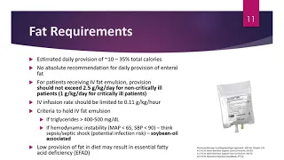 Parenteral Nutrition