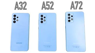 Samsung Galaxy A32, A52 и A72 - Какой выбрать в 2021 году?