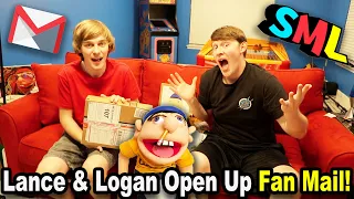 Lance and Logan OPEN FAN MAIL!!!