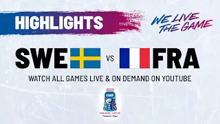 Highlights | Sweden vs. France | 2023 #IIHFWorlds