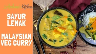 Sayur Lemak - Indonesian | Malaysian Vegetable Curry Recipe