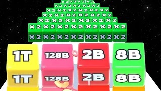 Jelly Run 2048 vs Infinity Run 2048: Jelly Cube - All Level (Max Level) New Update