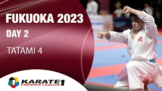 Karate1 FUKUOKA | Day 2 – Tatami 4 | WORLD KARATE FEDERATION