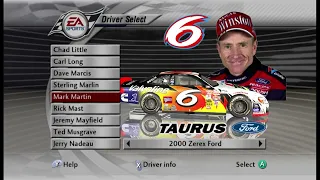 NASCAR Thunder 2000 v1.20 - All Drivers / Paint Schemes