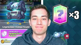 😮3 neue LEGENDÄRE KARTEN und 500 Trophäen Push! | Pay2Win Account | Clash Royale deutsch