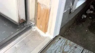 Solution for rotten exterior door frame