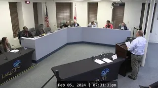 February 5, 2024 -  City Council Regular Session