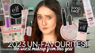 2023 UNFAVOURITES! The Worst Makeup Products Of The Year Deinfluencing The Most Viral Make Up Trends