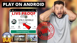 How to Play GTA 5 on android for free in 2022 | GTA 5 on Mobile with Live proof