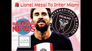 #messi #intermiamicf Lionel Messi To Join Inter Miami After The World Cup
