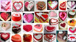 Easy Simple Heart Shape Cake Decoration Ideas for Birthday, Valentine's Day,Anniversary, Engagement