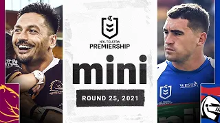 Broncos farewell club legend in style | Broncos v Knights Match Mini | Round 25, 2021 | NRL