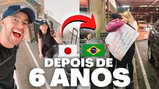 REENCONTRANDO A FAMÍLIA DEPOIS DE 6 ANOS MORANDO NO JAPÃO!