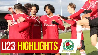 U23 Highlights | Blackburn Rovers 0-4 Manchester United | The Academy