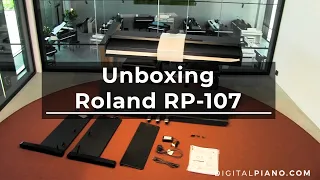 NEW Roland RP-107 Unboxing & Assembly | Digitalpiano.com