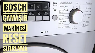 Bosch Çamaşır Makinesi Reset Atma Test Sıfırlama #Bosch #maxx7 #Arıza #Reset #Atma #Sıfırlama