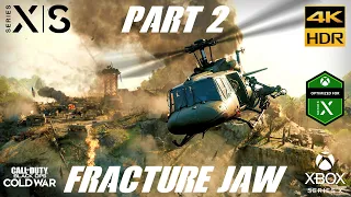 Call Of Duty Black Ops Cold War [Xbox Series X 4K HDR Ray Tracing] Gameplay Part 2 Fracture Jaw