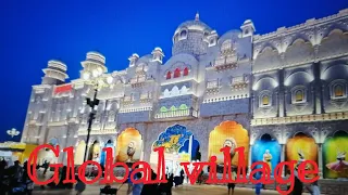 Global Village Dubai 2023-2024 Full walking Tour 28 season NEW ATTRACTIONS || Night Market in Dubai