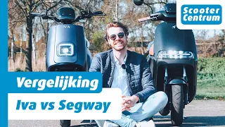 VERGELIJKINGSTEST 🚦 - IVA S5 VS SEGWAY E125S - ACCELERATIE & REM TEST - ELEKTRISCHE SCOOTER TEST