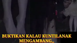 Viral Video Seseorang Buktikan Kuntilanak Kakinya Tak menapak Ketanah,