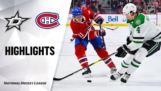 NHL Highlights | Stars @ Canadiens 02/15/20