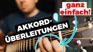 Gitarrenbegleitung Zwischenmelodien - 5 EINFACHE Ideen für SCHÖNE Überleitungen!