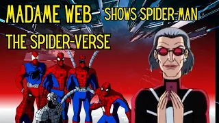 Madame Web introduces Spider-Man to the Spider-Verse in the Animated Series