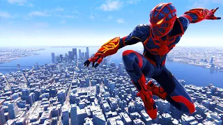 Spider-Man Miles Morales - Armored Strike Suit Epic Combat, Web Swinging & Free Roam Gameplay PS5