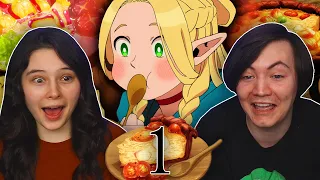 WE WERE NOT EXPECTING THIS GREATNESS! 🍲 Delicious in Dungeon Meshi Ep 1 REACTION