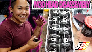 HOW TO DISASSEMBLE AN M30 CYLINDER HEAD