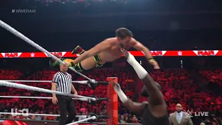 Omos vs. Johnny Gargano Full Match - WWE RAW November 21, 2022