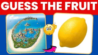 Guess by ILLUSION 🍇🍓 -  Fruits Edition. #quiz #fruits #Quiz Game