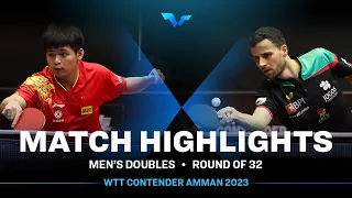 Lin Shidong vs Tiago Apolonia | MS R32 | WTT Contender Amman 2023