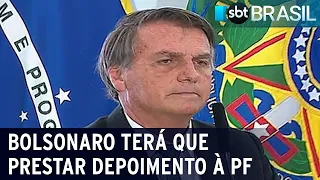 Moraes determina que Bolsonaro preste depoimento à Polícia Federal | SBT Brasil (27/01/22)