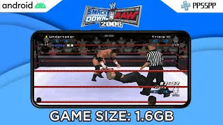 PPSSPP GAMEPLAY • WWE SMACKDOWN VS RAW 2006 ANDROID [60 FPS]