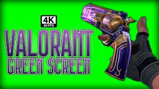Valorant Neo Frontier Sheriff GREEN SCREEN *1080p 60fps*