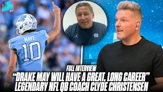 "Drake Maye Will Play Great Football For A Long Career" - Legendary NFL QB Coach | Pat McAfee Show