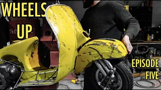 'Wheels Up' | Vespa Restoration - Episode Five