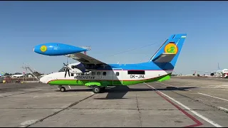 Uzbekistan Airways встретила первый самолёт LET L-410 в Международном аэропорту «Ташкент»