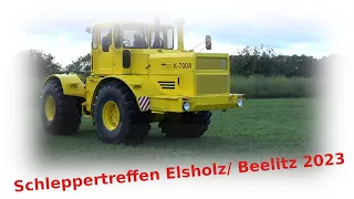 Schleppertreffen in Elsholz bei Beelitz 2023 Fahrzeugvorstellungen/ große Ausfahrt